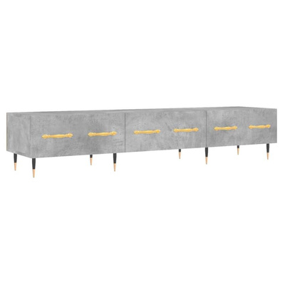 vidaXL Szafka pod TV, szarość betonu, 150x36x30 cm model standard