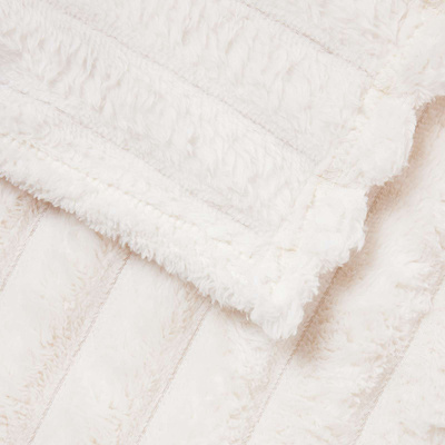 Koce narzutowe 6 pcs Kremowy 200 x 150 cm Polar