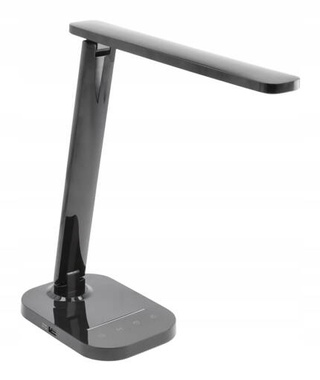 Lampka biurkowa GGALE, 550lm ściemnialna czarna