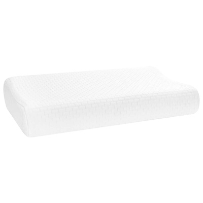 Poduszka do spania Biały 60 x 37 x 12,5 cm Pianka z pamięcią