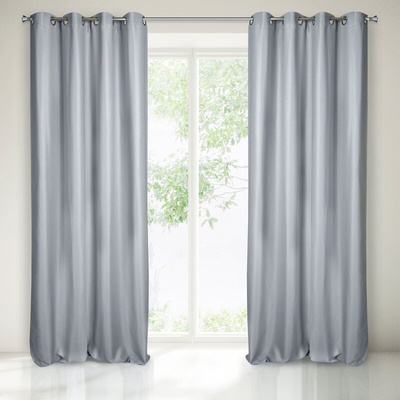 Zasłona Essme srebrna 140x250