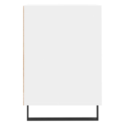 vidaXL Szafka pod TV, biała, 100x35x55 cm, materiał drewnopochodny