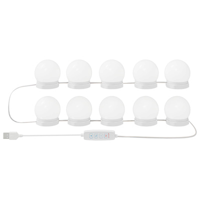 Lustrowe światła Ze LED Lights 12 pcs Biały 4.5 x 4.5 x 4.8 cm