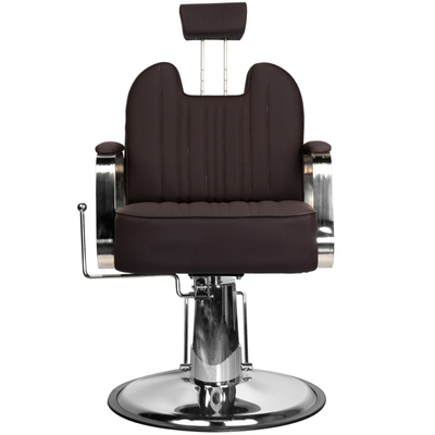 Gabbiano fotel barberski Rufo brązowy 125393