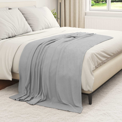 Koce narzutowe 6 pcs Szary 170 x 130 cm Polar