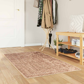 Chodnik dywanowy MARSA Żółty 80 x 200 cm Poliester i PVC