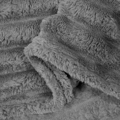 Koce narzutowe 6 pcs Ciemnoszary 200 x 150 cm Polar