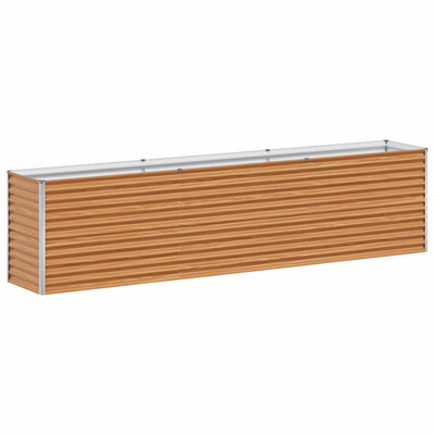 Podniesiona rabata ogrodowa 290 x 50 x 68 cm Stal Galwanizowana