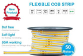 48V COB LED STRIP IP20-50M- 3000K-6w/m ULLS20 Unilight