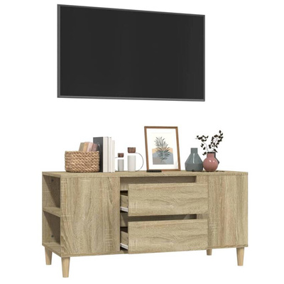 Szafka pod TV, dąb sonoma, 102x44,5x50 cm vidaXL