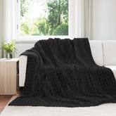 Koc Czarny 240 x 220 cm Polar