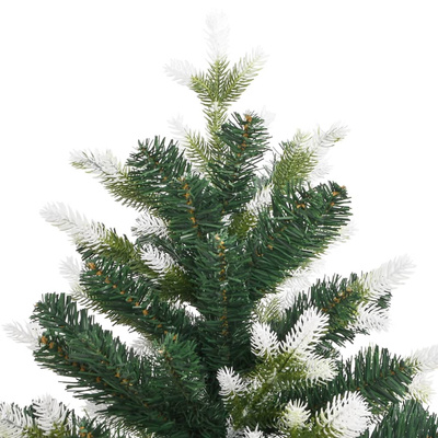 Sztuczna choinka zawiasowa, ośnieżona, 150 cm