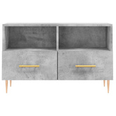 vidaXL Szafka pod TV, szarość betonu, 80x36x50 cm wariant 6
