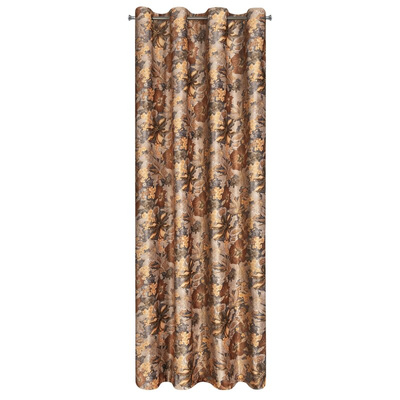 Zasłona Diana ruda 140x250