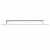 Rama markizy Ze LED Lights Biały 400 × 350 cm Aluminium