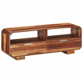 vidaXL Szafka pod TV, 110x30x40 cm, lite drewno akacjowe