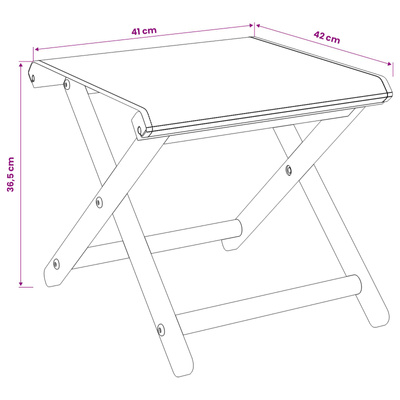 Fotel ogrodowy 2 pcs Lite Drewno Eukaliptusowe Wielokolorowe