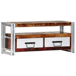 vidaXL Szafka pod TV, 90 x 30 x 40 cm, lite drewno z odzysku