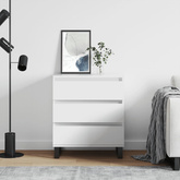 vidaXL Komoda, biała, 60x35x70 cm, materiał drewnopochodny model standard