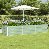Donica Zielony 240 x 80 x 45 cm Stal