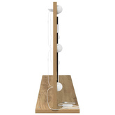 Lustro toaletowe Dąb rzemieślniczy 80 x 45 x 18 cm Prostokątny