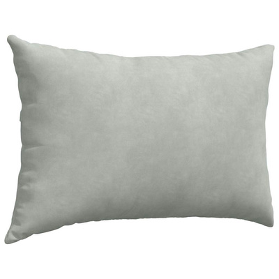 Poduszki na sofę 2 pcs Jasnoszary 60 x 40 cm Tkanina sztruksowa