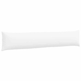Poduszki na sofę 2 pcs Biały 200 x 40 cm tkanina