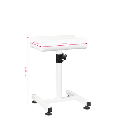 Podnóżek do pedicure 108 biały 126179