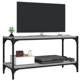 vidaXL Szafka pod TV, szary dąb sonoma, 80x33x41 cm