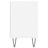vidaXL Szafka pod TV, biała, 69,5x30x50 cm, materiał drewnopochodny