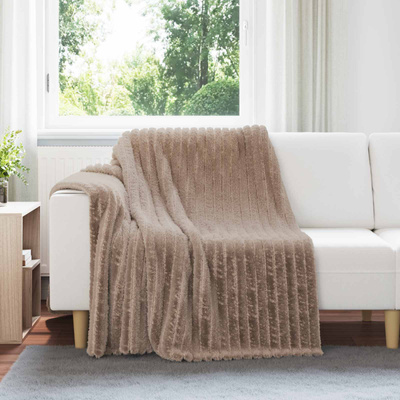 Koce narzutowe 6 pcs Camel 200 x 150 cm Polar