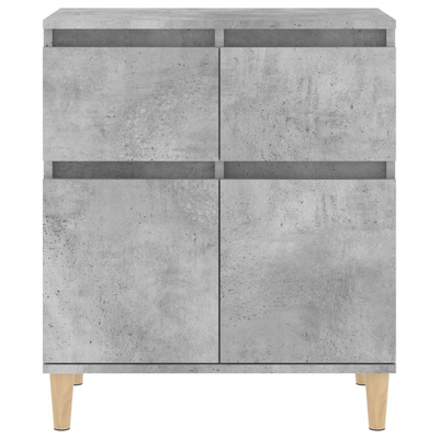 vidaXL Komoda, szarość betonu, 60x35x70 cm, materiał drewnopochodny wariant 5