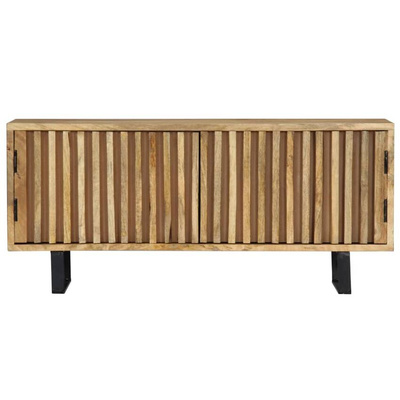 vidaXL Szafka pod TV, 90x30x40 cm, lite drewno mango