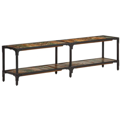 vidaXL Szafka pod TV, 150x30x41 cm, lite drewno odzyskane