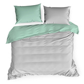 Pościel jasnoszara 160x200