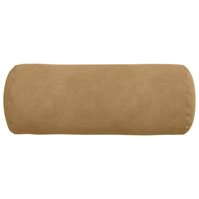 Poduszki Wałkowe 2 pcs Brązowy ? 15 x 40 cm Tkanina sztruksowa