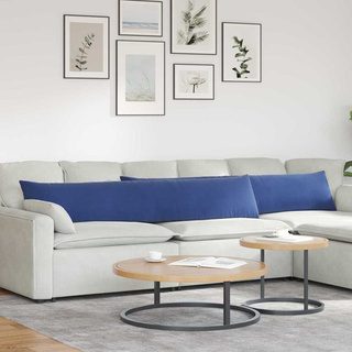 Poduszki na sofę 2 pcs Niebieski policyjny 200 x 40 cm