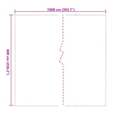 Przezroczysta plandeka z oczkami 6x10 m PVC