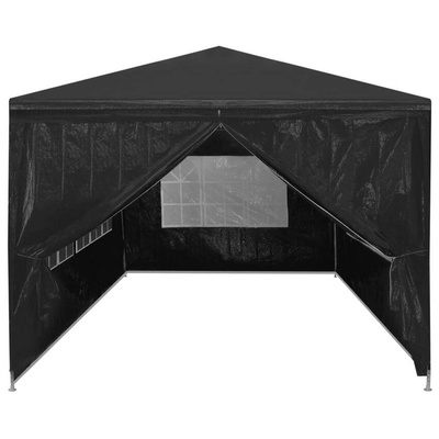 vidaXL Namiot imprezowy, 3 x 6 m, antracytowy