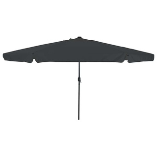 Parasolka ogrodowa Antracyt 395 x 395 x 245 cm Poliester