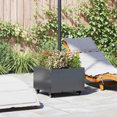 Podstawa do parasola Antracyt 45 x 45 x 45 cm Stal