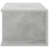 Szafka pod TV z oświetleniem LED, szarość betonu, 90x39x30 cm