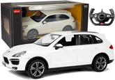 Auto Porsche Cayenne Samochód Zdalnie Sterowane RC Rastar Białe 1:14
