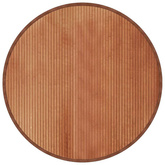 vidaXL Dywan okrągły, brązowy, 100 cm, bambusowy