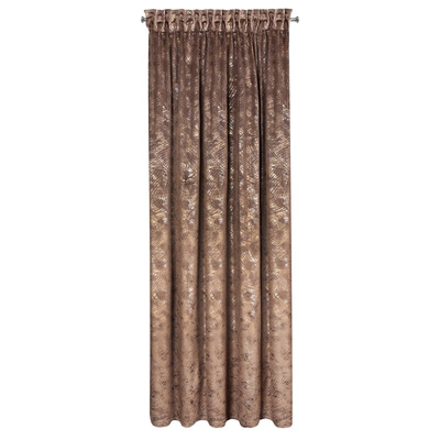 Zasłona Tulia brązowa 135x270