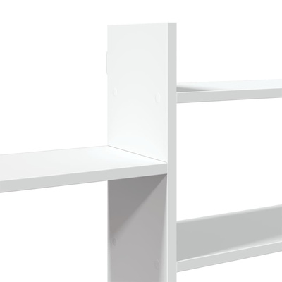 Półka wisząca, biała, 167,5x18x68 cm, materiał drewnopochodny