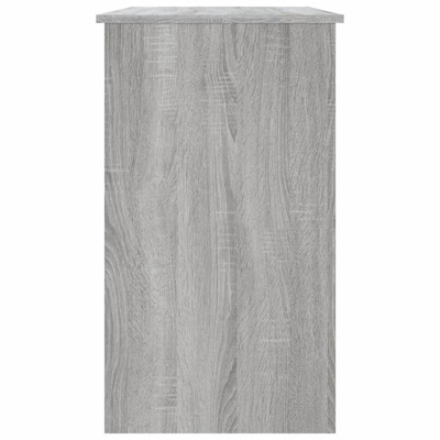 vidaXL Biurko, szary dąb sonoma, 90x45x76 cm, materiał drewnopochodny