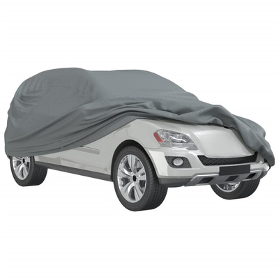 Pokrowiec na samochód typu SUV, pełny, szary, XL, włóknina
