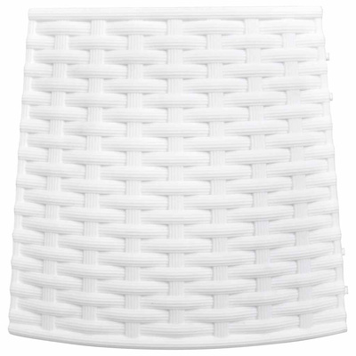 Osłona pod choinkę, biała, ?65x23 cm, plastikowa