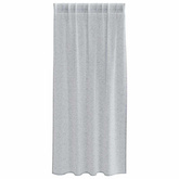 Firany Voile 2 pcs Ciemnoszary 175 x 140 cm Poliester